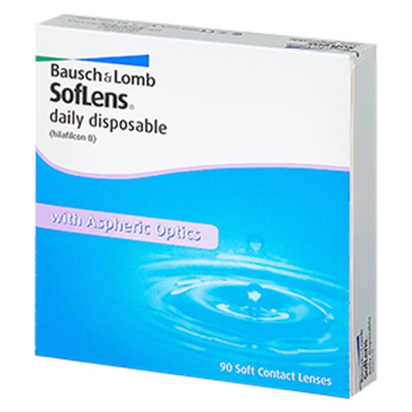 Линзы контактные SofLens Daily Disposable (-8.50/8.6) 90шт